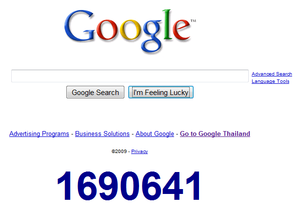 I'm Feeling Lucky Google New Year Countdown for 2010 I'm Feeling Lucky Google New Year Countdown for 2010